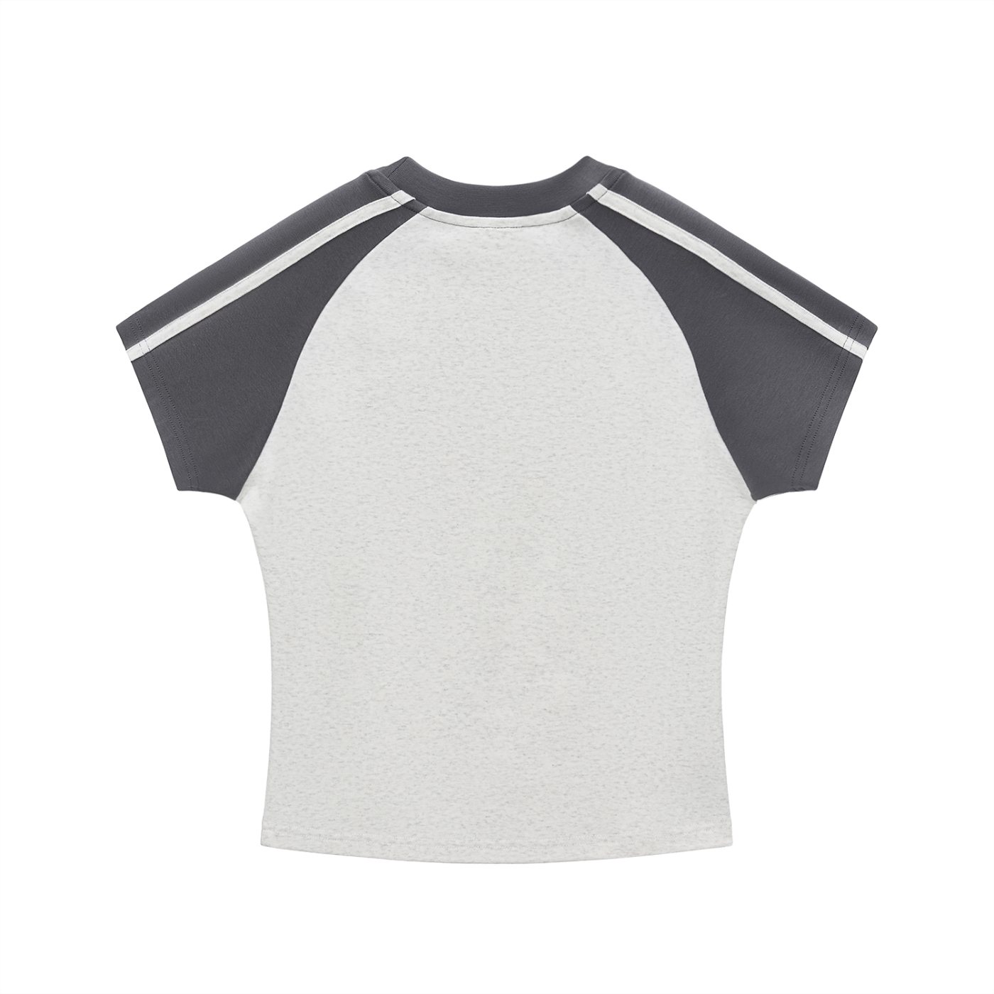 AXL100 ORIGINALS Contrast Stripes Bodycon Raglan Sleeve T-Shirt